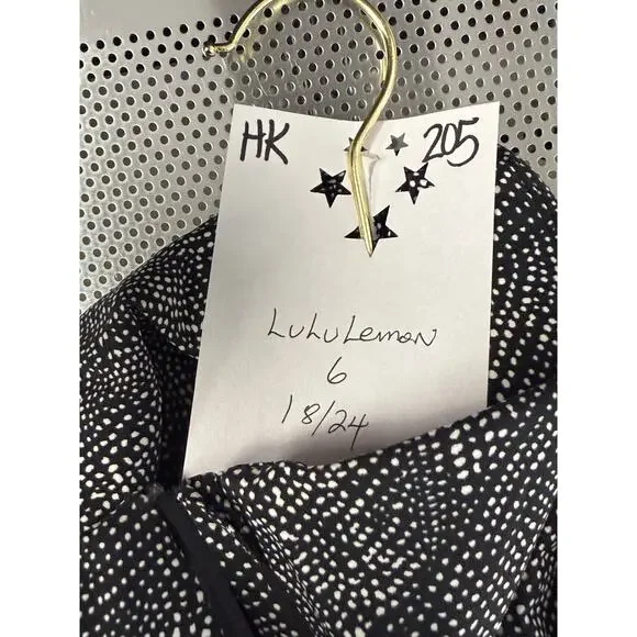 Lululemon Here To Move Jacket Women’s Size 6 Glyde Waterproof Free Spirit Black - Picture 3 of 5